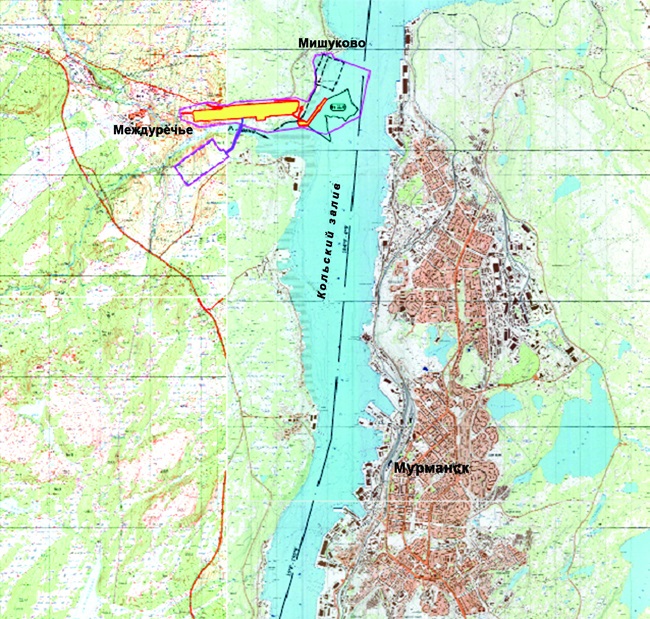 Схема размещения терминала Схема размещения терминала