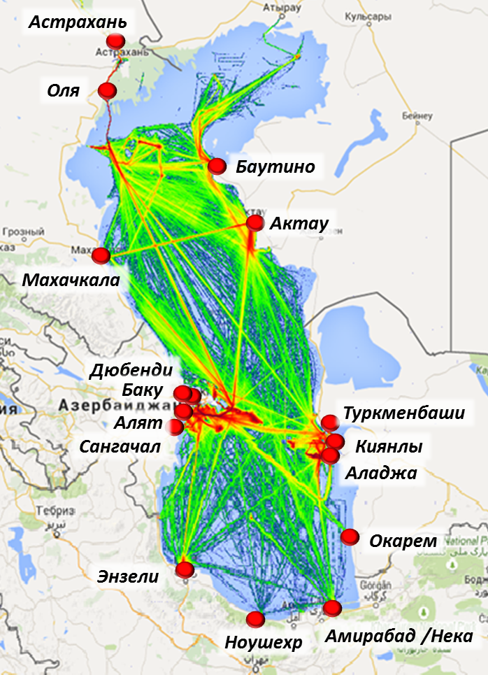 Сравнительный анализ ставок портовых сборов в морских портах Каспийского бассейна Сравнительный анализ ставок портовых сборов в морских портах Каспийского бассейна